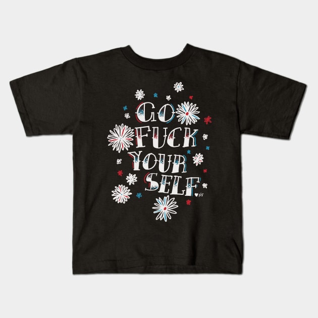 GFYourself Alternative Color Kids T-Shirt by Brieana